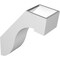 Ekena Millwork 5-in. W x 14-in. D x 18-in. H Del Monte Architectural Grade PVC Knee Brace BRCP05X14X18DEL - alternate 4